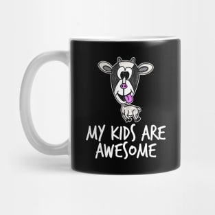 My Kids Are Awesome Goat Mom Mother's Day Mug